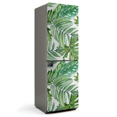 Mata magnetyczna na lodówkę Motyw Tropikalnych Liści