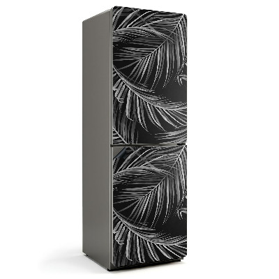 Mata magnetyczna na lodówkę Liściasty wzór w subtelnym układzie