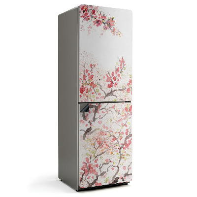 Mata magnetyczna na lodówkę Wiosenne gałęzie kwiatów