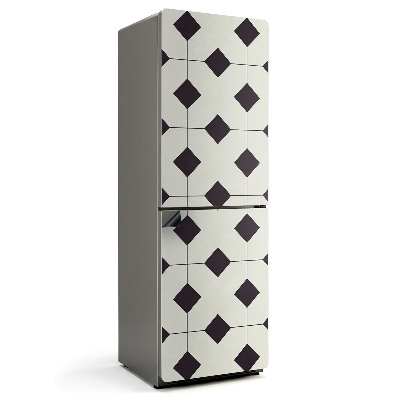 Mata magnetyczna na lodówkę Rombowa siatka geometryczna