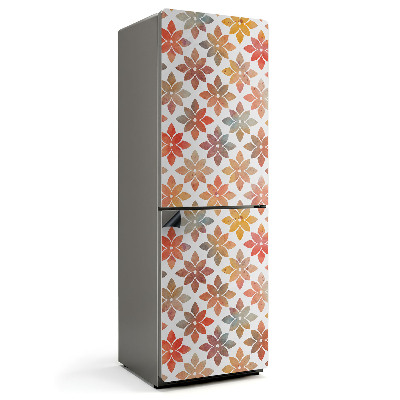 Mata magnetyczna na lodówkę Kwiatowa siatka w subtelnych odcieniach