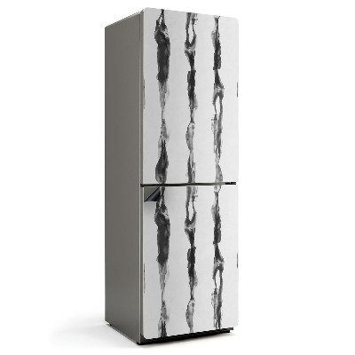 Mata magnetyczna na lodówkę Abstrakcyjne pionowe pasy