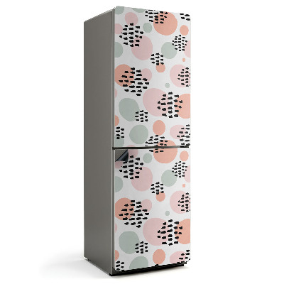 Mata magnetyczna na lodówkę Abstrakcyjne formy i plamy