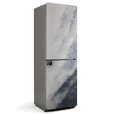 Mata magnetyczna na lodówkę Wzór wodny w stylu abstrakcyjnym