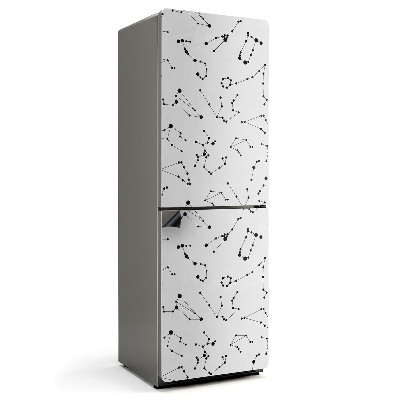 Mata magnetyczna na lodówkę Wzór konstelacji w sieci