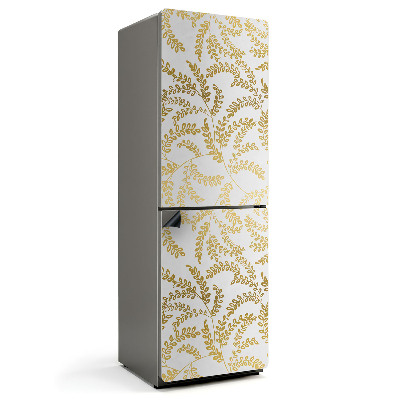 Mata magnetyczna na lodówkę Wzór subtelnych liści