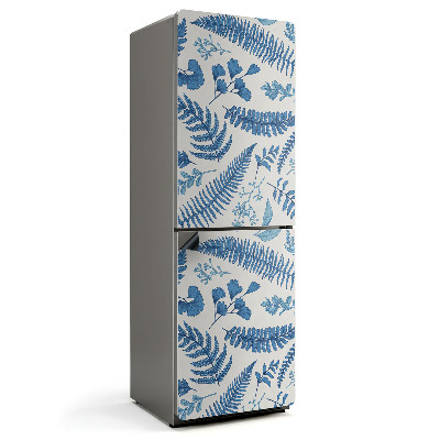 Mata magnetyczna na lodówkę Proste wzory liści