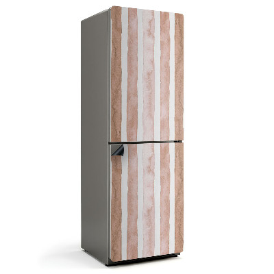 Mata magnetyczna na lodówkę Wzór wertykalnych pasków