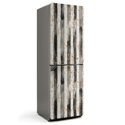 Mata magnetyczna na lodówkę Nowoczesne pionowe linie