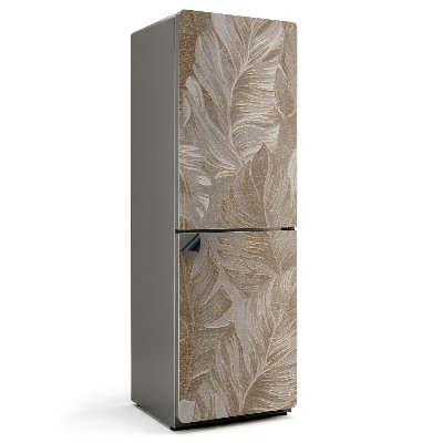 Mata magnetyczna na lodówkę Delikatny wzór liści