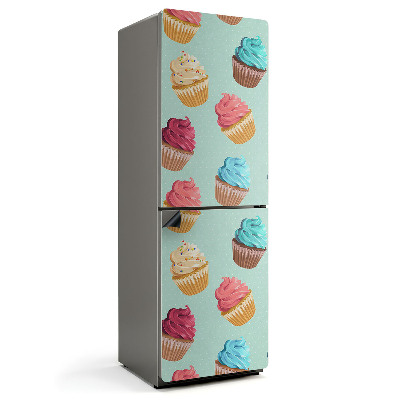 Mata magnetyczna na lodówkę Motyw babeczek w słodkich kształtach