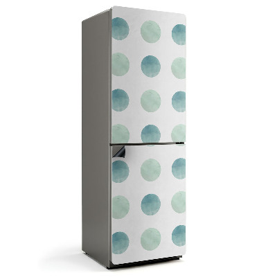 Mata magnetyczna na lodówkę Okrągłe wzory w uporządkowanych liniach