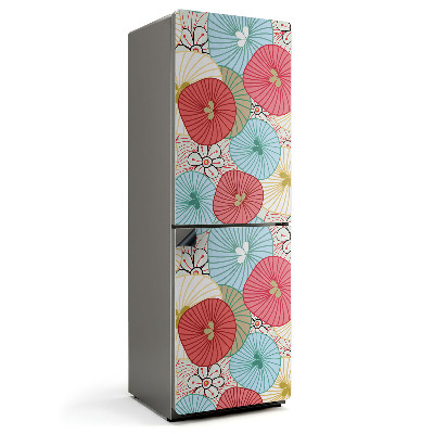 Mata magnetyczna na lodówkę Kwiatowy motyw w odcieniach