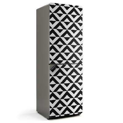 Mata magnetyczna na lodówkę Rombowe szeregi w grafice