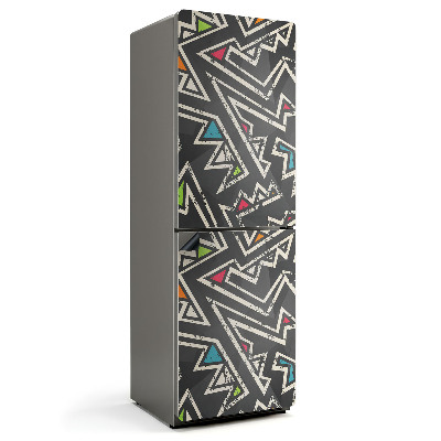 Mata magnetyczna na lodówkę Wzory geometryczne w ruchu