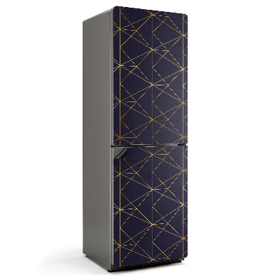 Mata magnetyczna na lodówkę Wzór linii w geometrii