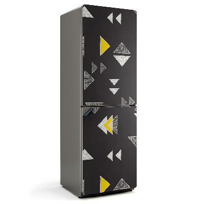Mata magnetyczna na lodówkę Geometryczne trójkąty i romby