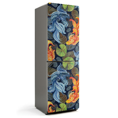 Mata magnetyczna na lodówkę Motyw falujących wód