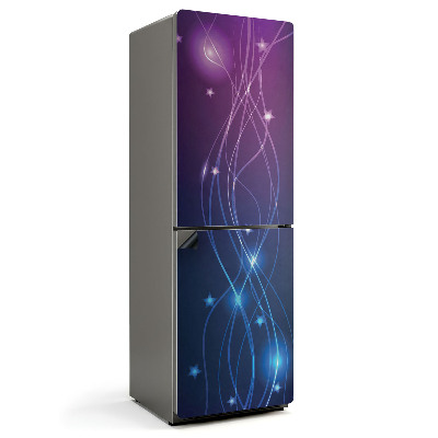 Mata magnetyczna na lodówkę Subtelne wzory z gwiazdami