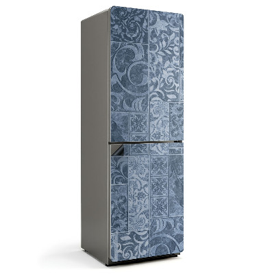Mata magnetyczna na lodówkę Ornamentowe wzory z płytkami