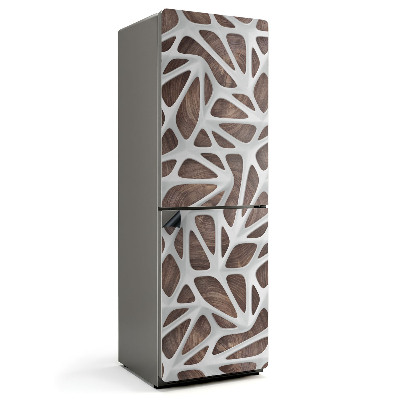 Mata magnetyczna na lodówkę Przezroczysty abstrakcyjny motyw