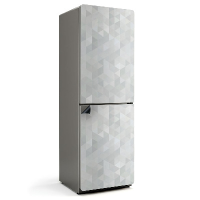 Mata magnetyczna na lodówkę Wzór geometryczny trójkątów