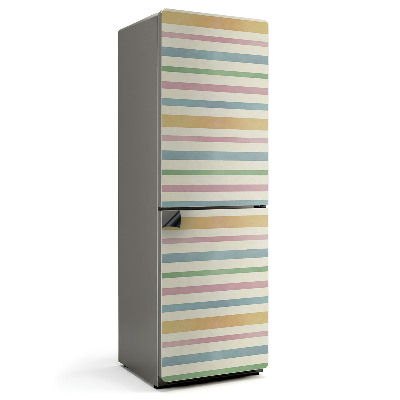 Mata magnetyczna na lodówkę Pionowy motyw pasków