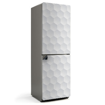 Mata magnetyczna na lodówkę Heksagonalna mozaika w 3D