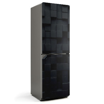 Mata magnetyczna na lodówkę Trójwymiarowy wzór sześcianów