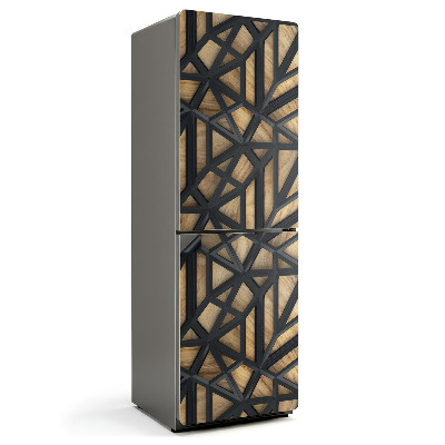 Mata magnetyczna na lodówkę Abstrakcyjny wzór ażurowy