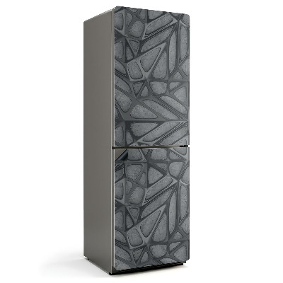 Mata magnetyczna na lodówkę Abstrakcyjny motyw trójwymiarowy