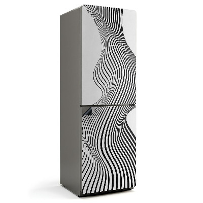 Mata magnetyczna na lodówkę Ruchome fale w wielowarstwowej formie