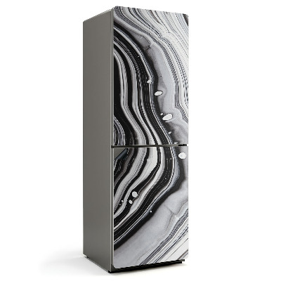 Mata magnetyczna na lodówkę Abstrakcyjny motyw cieczy