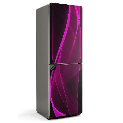 Mata magnetyczna na lodówkę Fale energicznych kształtów