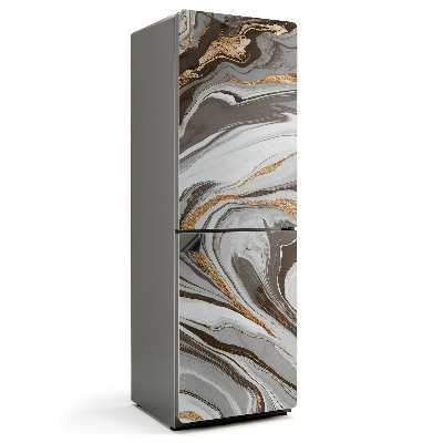 Mata magnetyczna na lodówkę Płynne fale w abstrakcyjnym stylu