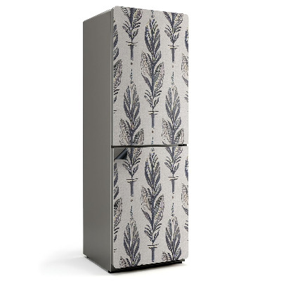 Mata magnetyczna na lodówkę Pióra w wertykalnym układzie