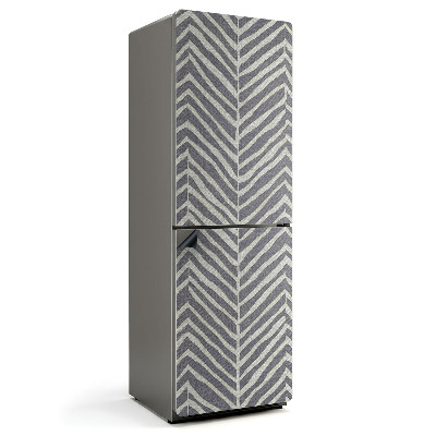 Mata magnetyczna na lodówkę Zygzakowe i liniowe motywy