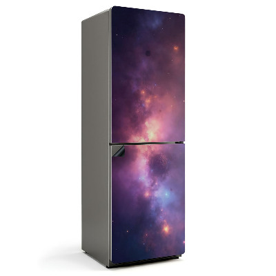 Mata magnetyczna na lodówkę Galaktyczny pejzaż kosmiczny