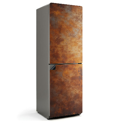 Mata magnetyczna na lodówkę Metalowy wzór z rdzą