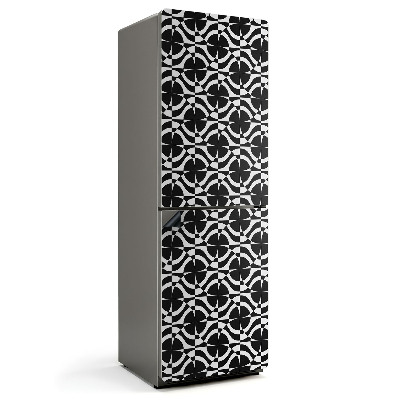 Mata magnetyczna na lodówkę Abstrakcyjny motyw z okręgami