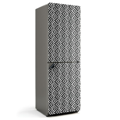 Mata magnetyczna na lodówkę Zygzakowate kształty w geometrycznym stylu