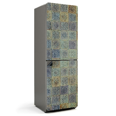 Mata magnetyczna na lodówkę Mozaikowy wzór z bogatymi ornamentami