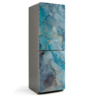 Mata magnetyczna na lodówkę Abstrakcyjne wzory faliste i plamiste