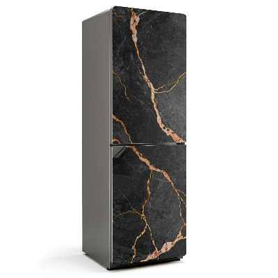 Mata magnetyczna na lodówkę Marmurowy wzór z efektownymi żyłami