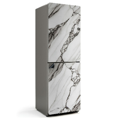 Mata magnetyczna na lodówkę Marmurowy wzór z delikatnymi żyłkami