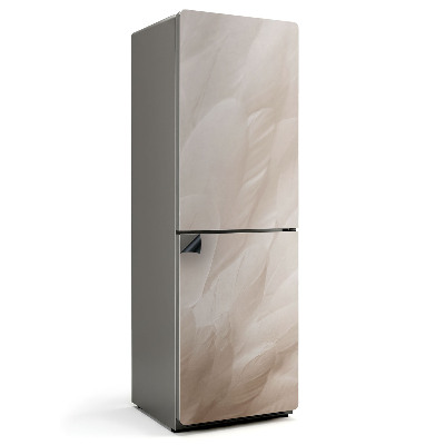 Mata magnetyczna na lodówkę Pióra w subtelnej kompozycji