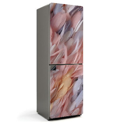 Mata magnetyczna na lodówkę Pióra w harmonijnym tańcu