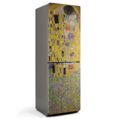 Mata magnetyczna na lodówkę Zmysłowy pocałunek Klimta