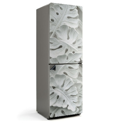 Mata magnetyczna na lodówkę Motyw liści w trójwymiarze