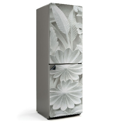 Mata magnetyczna na lodówkę Kwiatowy motyw z wypukłościami